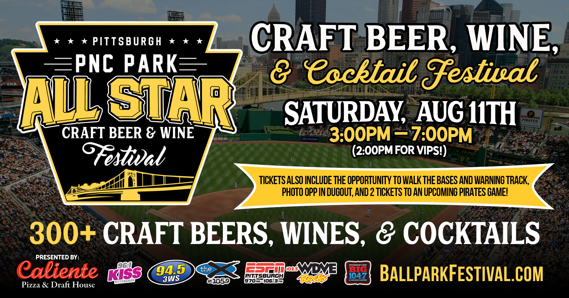 The Pittsburgh Craft Beer, Wine, and Cocktail Festival banner image