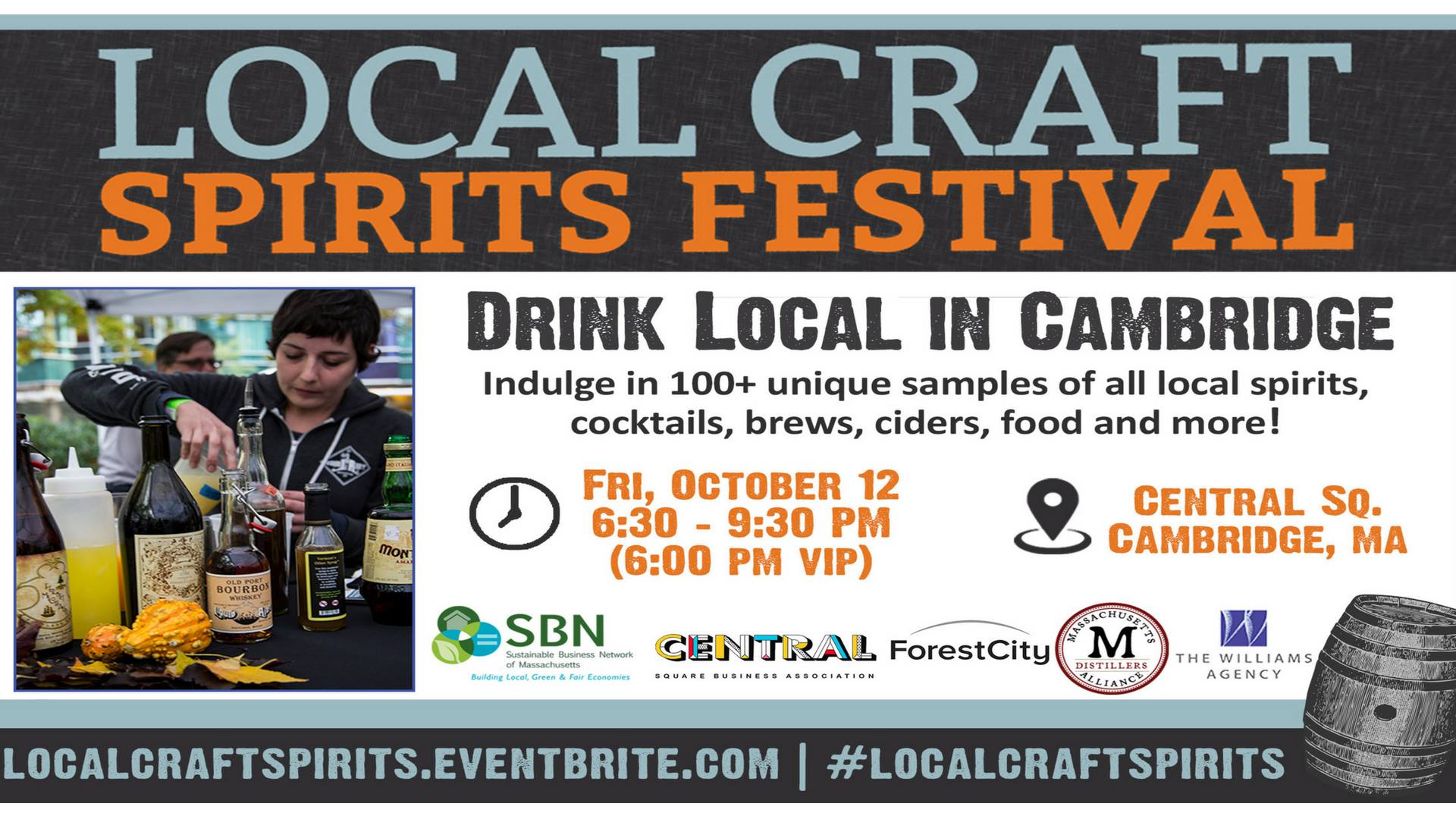 Local Craft Spirits Festival banner image