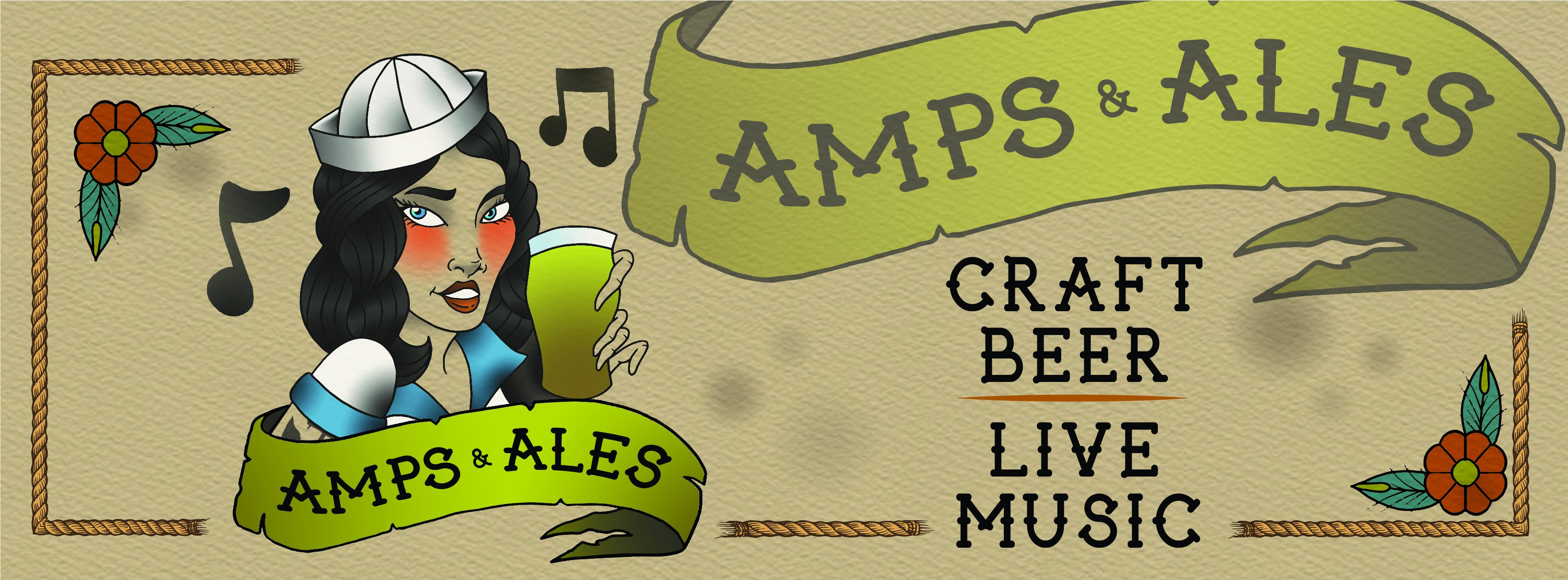 Amps & Ales Craft Beer and Music Festival banner image