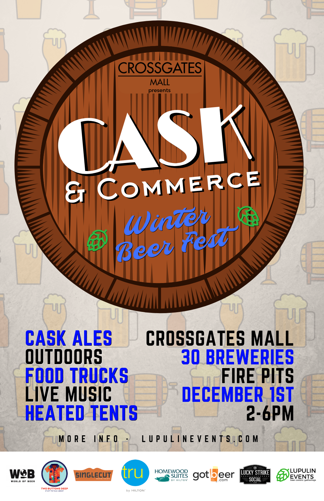 Cask & Crossgates - Winter Beer Fest banner image