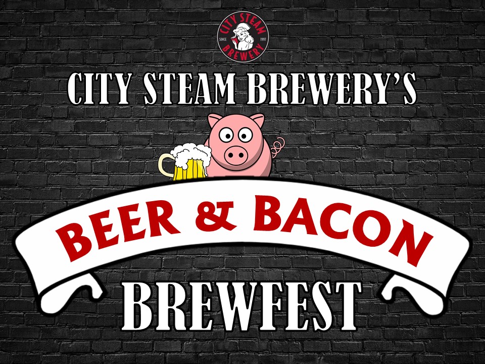 City Steam Brewery's Beer & Bacon Brewfest banner image