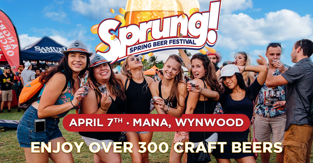 Sprung! Spring Beer Festival banner image
