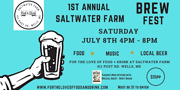 Saltwater Farm Brew Fest banner image