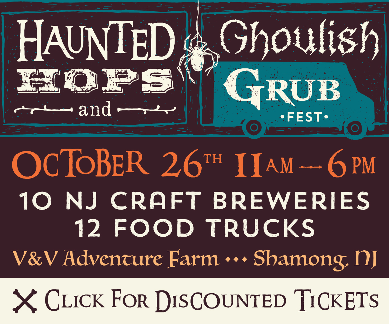 Haunted Hops & Ghoulish Grub Fest banner image