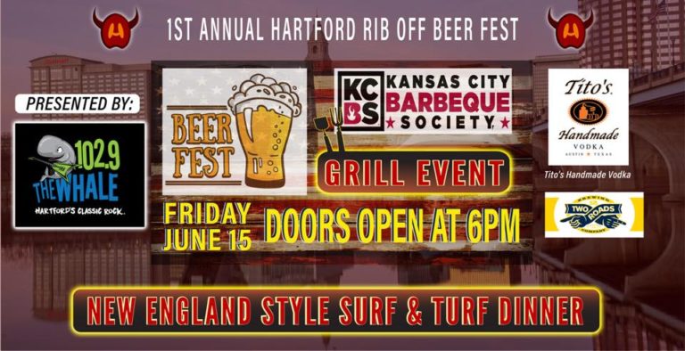 Hartford Rib Off Beer Fest banner image